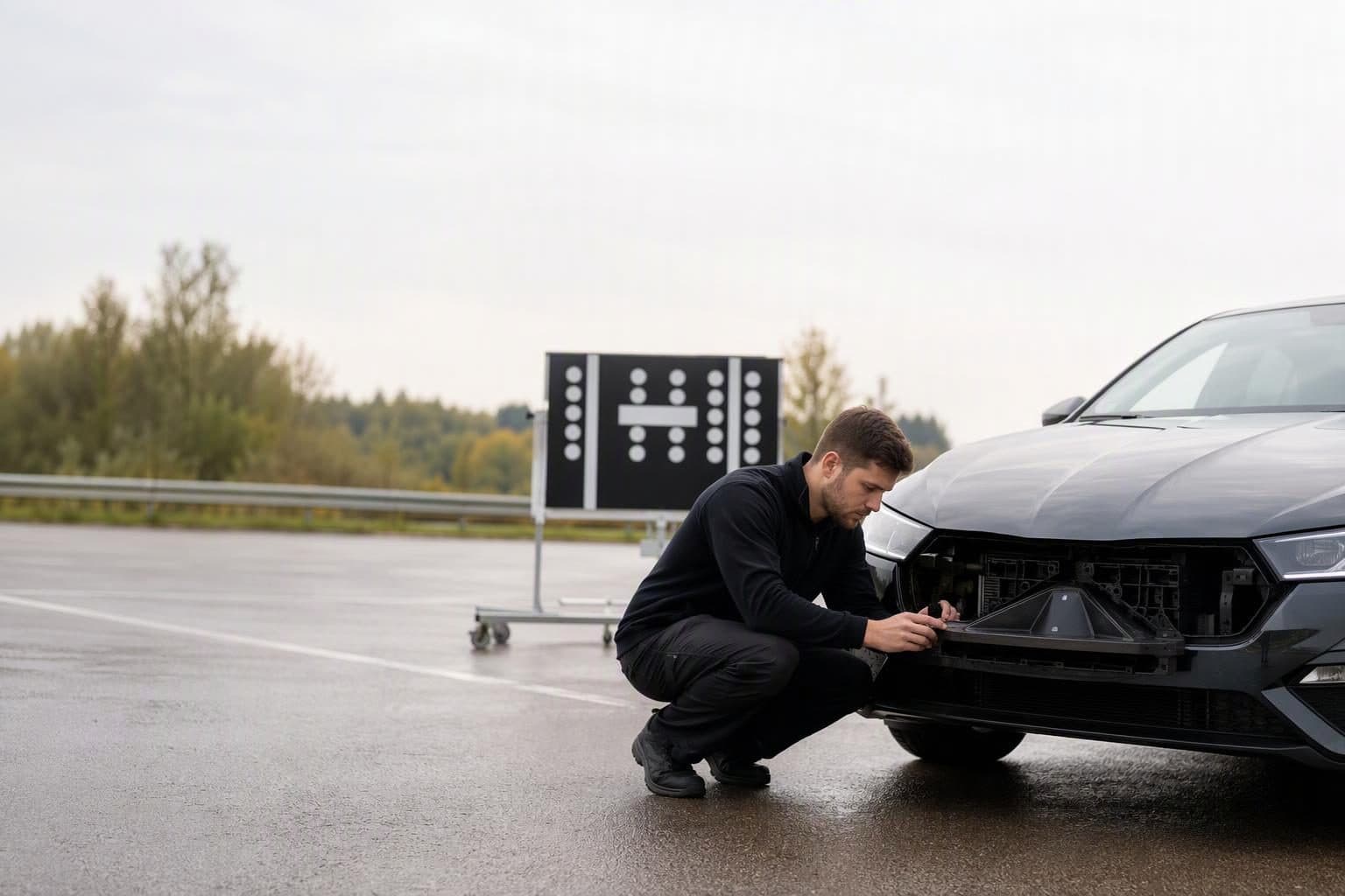 Ilustracja do artykułu: AEB i adaptacyjny tempomat wariują - czy to problem czujników?