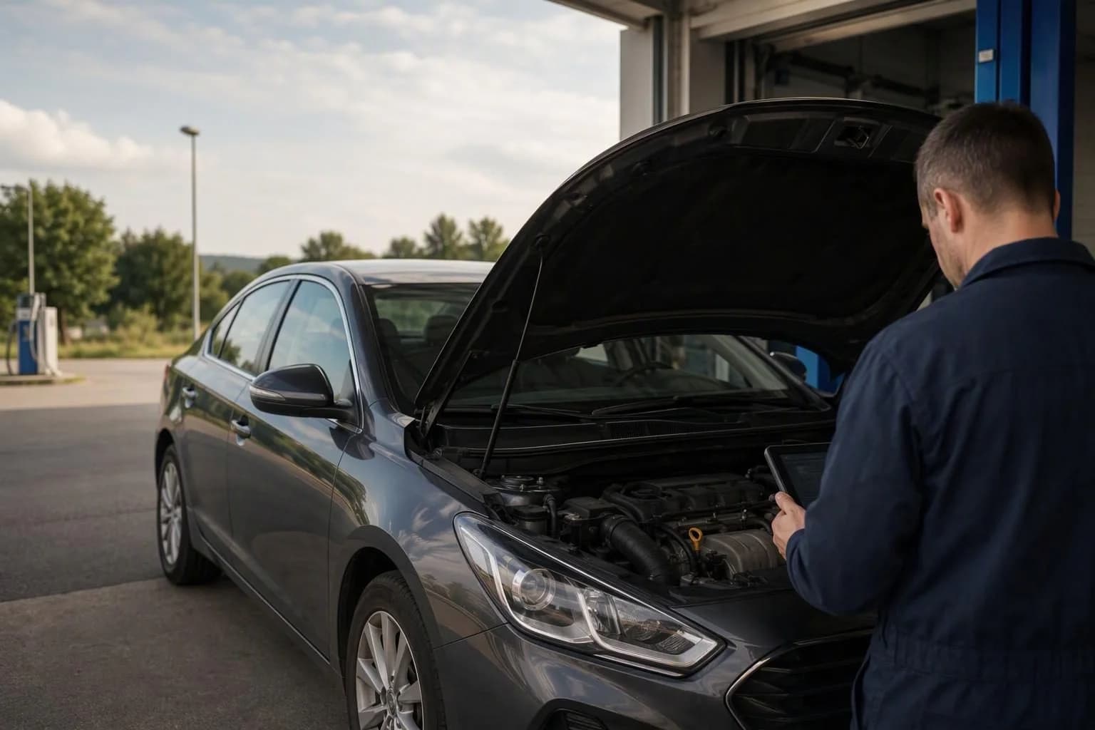 Ilustracja do artykułu: Check engine zapala się po tankowaniu - co sprawdzić